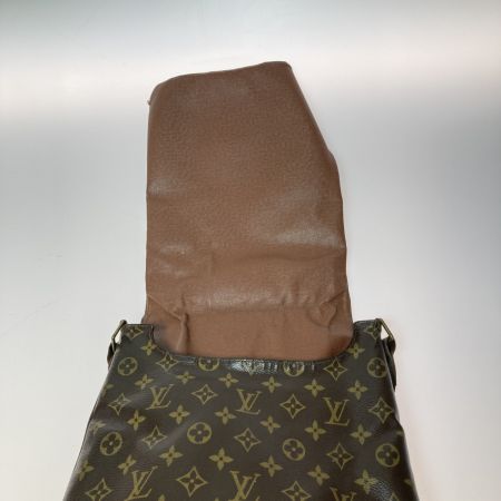  LOUIS VUITTON ルイヴィトン モノグラム ミュゼット ショルダーバッグ M51256 ブラウン 現状渡し ジャンク品