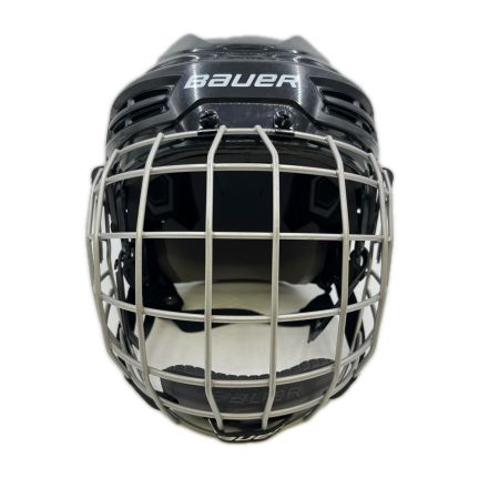 Bauer バウアー アイスホッケーヘルメット　フェイスガード付き　SIZE M  ブラック