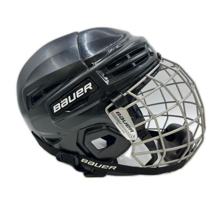 Bauer バウアー アイスホッケーヘルメット　フェイスガード付き　SIZE M  ブラック
