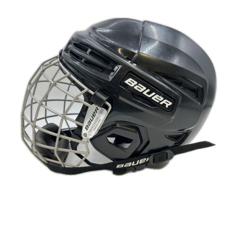 Bauer バウアー アイスホッケーヘルメット　フェイスガード付き　SIZE M  ブラック