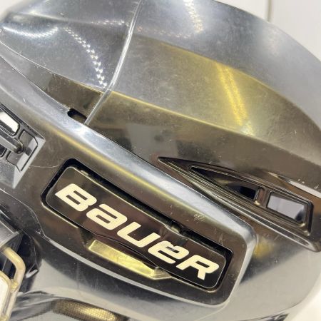 Bauer バウアー アイスホッケーヘルメット　フェイスガード付き　SIZE M  ブラック