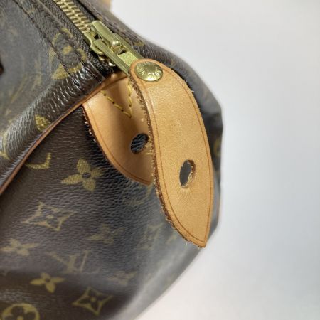  LOUIS VUITTON ルイヴィトン モノグラム スピーディ35 ボストンバッグ M41524 ブラウン パドロック・カギ無し