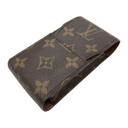 ◎◎ LOUIS VUITTON ルイヴィトン モノグラム エテュイ・シガレット シガレットケース M63024 ブラウン Bランク