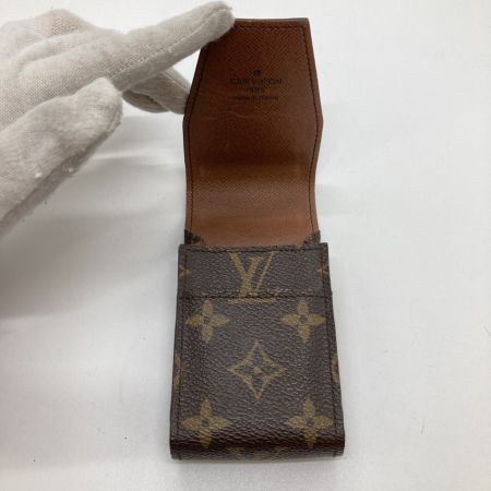  LOUIS VUITTON ルイヴィトン モノグラム エテュイ・シガレット シガレットケース M63024 ブラウン