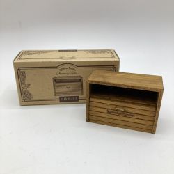 ◎◎ メモリータイム シルバニアファミリー メモリータイム 木製収納ボックス Bランク