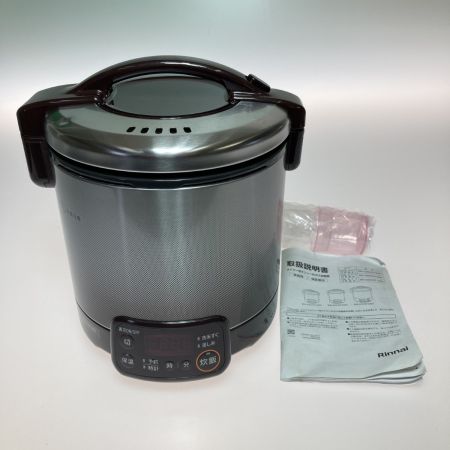  Rinnai リンナイ LPガス炊飯器 0.9L 5合炊き RR-050VQT DB