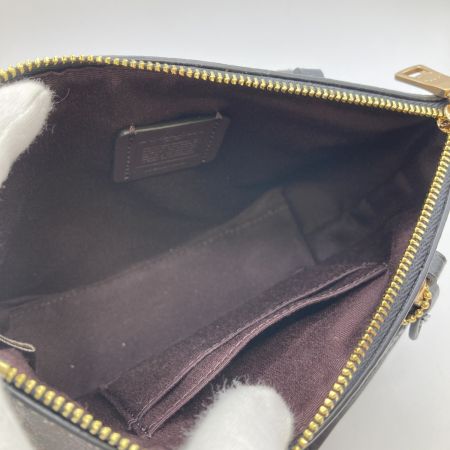  COACH コーチ シグネチャー 2WAYショルダーバッグ ハンドバッグ ミニ トート CA721 ブラウン