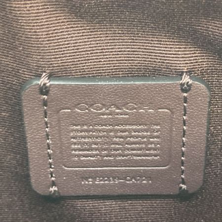  COACH コーチ シグネチャー 2WAYショルダーバッグ ハンドバッグ ミニ トート CA721 ブラウン