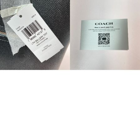  COACH コーチ ギャラリー トート トートバッグ CV402 ブラック