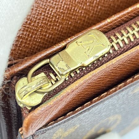 LOUIS VUITTON ルイヴィトン モノグラム ポルト モネ・ビエ トレゾール 2つ折り財布 M61730 ブラウン