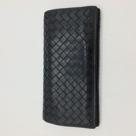  BOTTEGA VENETA ボッテガヴェネタ 二つ折り長財布 イントレチャート 156819ｰV4651 1000 ブラック