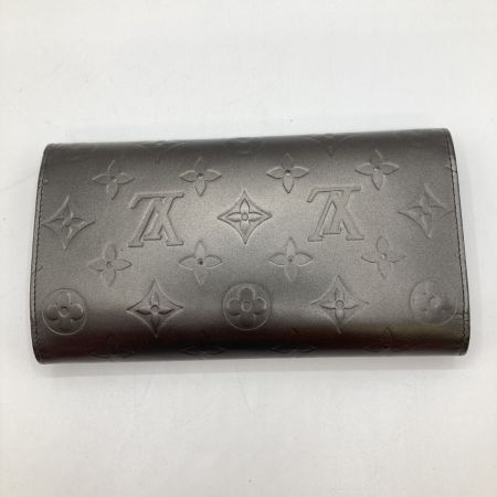  LOUIS VUITTON ルイヴィトン モノグラム・マット ポルトトレゾール・インターナショナル 長財布 M65102 ノワール 箱付