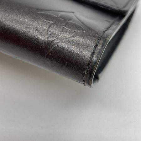  LOUIS VUITTON ルイヴィトン モノグラム・マット ポルトトレゾール・インターナショナル 長財布 M65102 ノワール 箱付