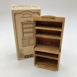 ◎◎ エポック社 シルバニアファミリー メモリータイム 食器棚 Cランク