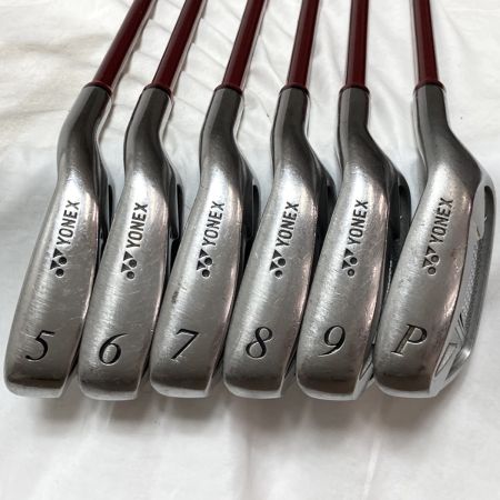  YONEX ヨネックス NANOV ナノブイ SD 5-9.P 6本 アイアンセット NANOSPEED 100 R