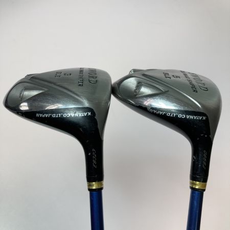  カタナゴルフ SWORD iZU MAX SNIPER SLE 3FW 5FW フェアウェイウッド 2本セット SWORD TOUR AD R カバー付