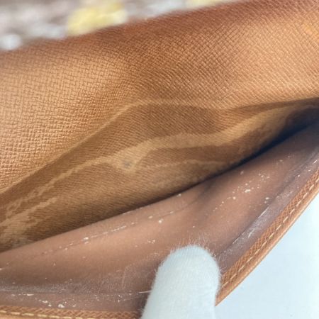  LOUIS VUITTON ルイヴィトン モノグラム ポル卜フォイユ インタ一ナショナル 長財布 M61217 ブラウン