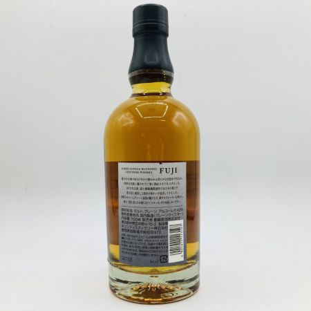 【北海道内限定発送】 KIRIN キリン 富士 シングルグレーン ジャパニーズ ウイスキー 700ml 43% 未開栓