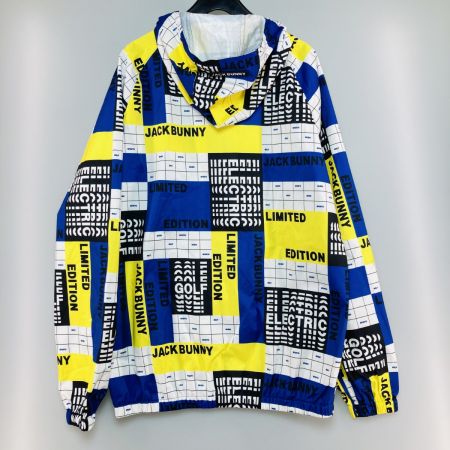  Jack Bunny!! ジャックバニー フルジップブルゾン ジャケット サイズ5 262-1220803 ブロックタイポプリント