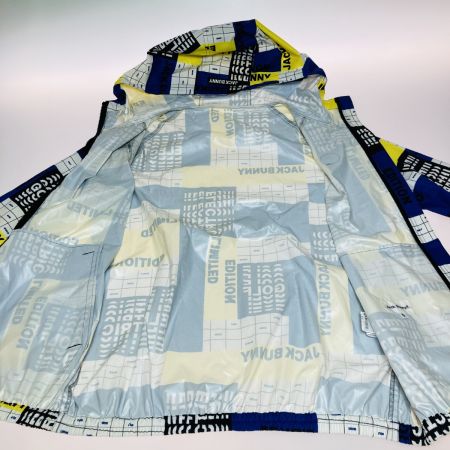 Jack Bunny!! ジャックバニー フルジップブルゾン ジャケット サイズ5 262-1220803 ブロックタイポプリント