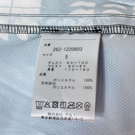  Jack Bunny!! ジャックバニー フルジップブルゾン ジャケット サイズ5 262-1220803 ブロックタイポプリント