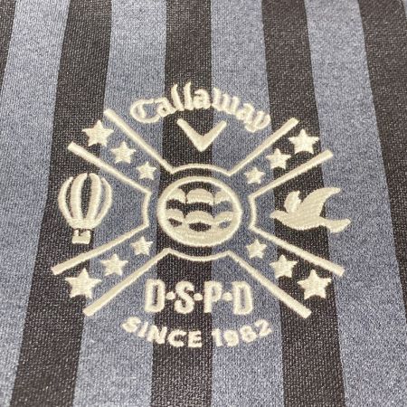  Callaway キャロウェイ ストライプジャージー フルジップ スウェット ブルゾン サイズLL 241-6158502