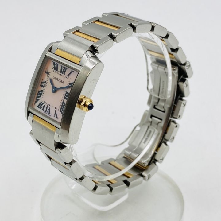 Cartier カルティエ タンクフランセーズSM レディース クォーツ 腕時計