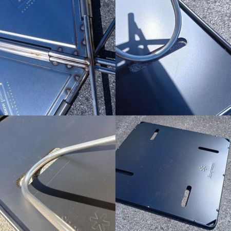  snowpeak スノーピーク 焚火台Mスターターセット グリルブリッジM付 SET-111