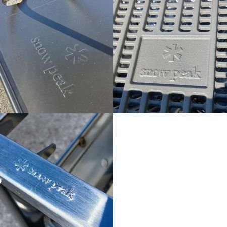  snowpeak スノーピーク 焚火台Mスターターセット グリルブリッジM付 SET-111