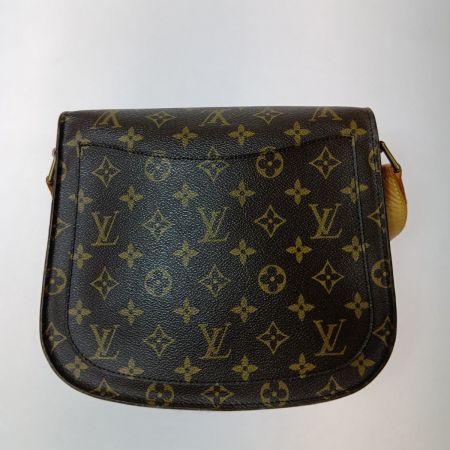  LOUIS VUITTON ルイヴィトン モノグラム サンクルーGM ショルダーバッグ M51242 ブラウン ポケット内ベタつき有