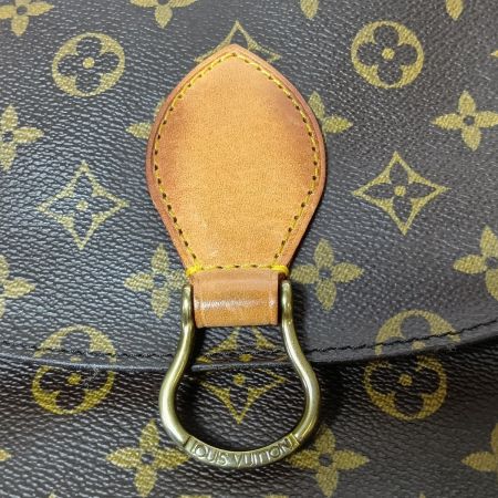 LOUIS VUITTON ルイヴィトン モノグラム サンクルーGM ショルダーバッグ M51242 ブラウン ポケット内ベタつき有