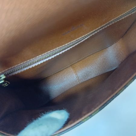  LOUIS VUITTON ルイヴィトン モノグラム サンクルーGM ショルダーバッグ M51242 ブラウン ポケット内ベタつき有