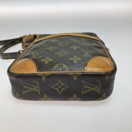  LOUIS VUITTON ルイヴィトン モノグラム ダヌーブ ショルダーバッグ M45266 ブラウン 現状渡し ショルダー根本部分切れ・刻印有