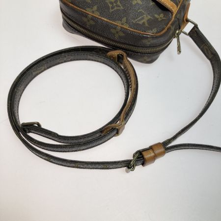  LOUIS VUITTON ルイヴィトン モノグラム ダヌーブ ショルダーバッグ M45266 ブラウン 現状渡し ショルダー根本部分切れ・刻印有