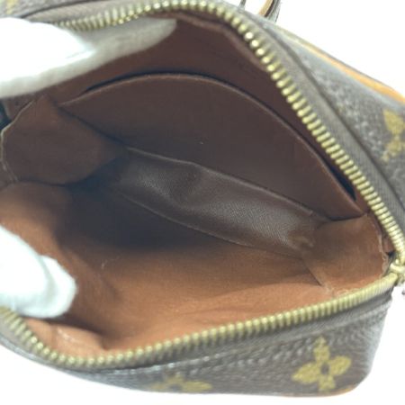  LOUIS VUITTON ルイヴィトン モノグラム ダヌーブ ショルダーバッグ M45266 ブラウン 現状渡し ショルダー根本部分切れ・刻印有