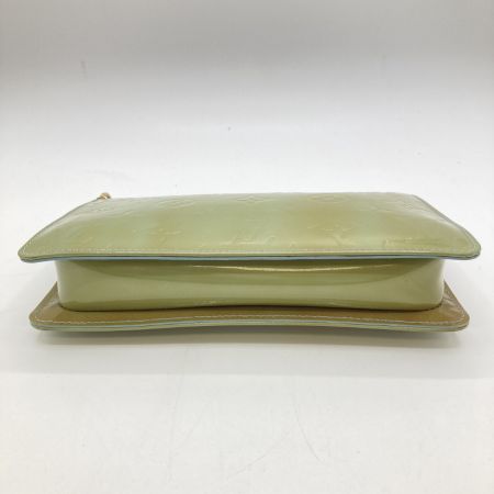  LOUIS VUITTON ルイヴィトン モノグラム・ヴェルニ レキシントン ポーチ M91011 ベビーブルー  紐欠品・変色有