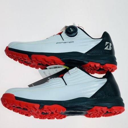  Bridgestone ブリヂストン ゼロ・スパイク バイター ライト ゴルフシューズ 24.5cm SHG350 ホワイト×ブラック