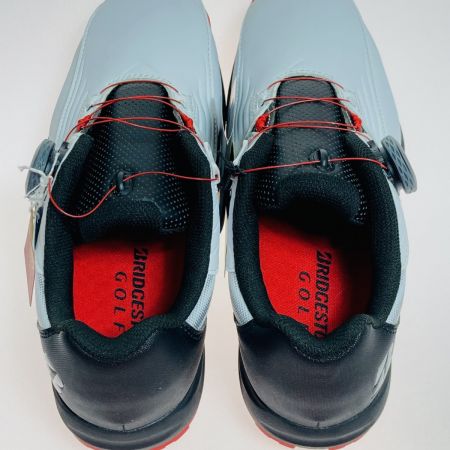  Bridgestone ブリヂストン ゼロ・スパイク バイター ライト ゴルフシューズ 24.5cm SHG350 ホワイト×ブラック