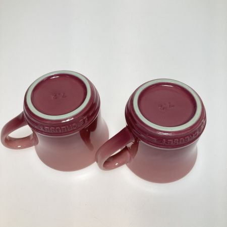  LE CREUSET ルクルーゼ ティーポット＆マグ(SS)(2個入り) セット 91029-600 ピンク