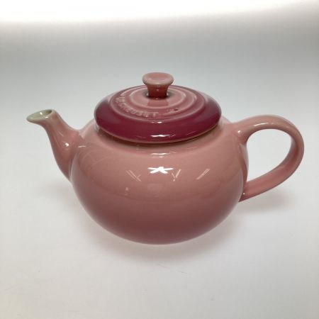  LE CREUSET ルクルーゼ ティーポット＆マグ(SS)(2個入り) セット 91029-600 ピンク