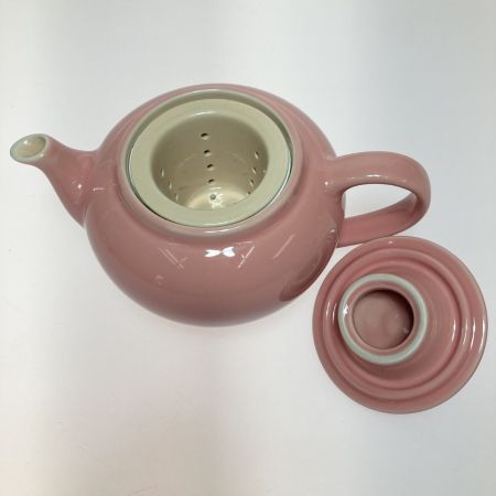  LE CREUSET ルクルーゼ ティーポット＆マグ(SS)(2個入り) セット 91029-600 ピンク