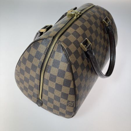  LOUIS VUITTON ルイヴィトン ダミエ リベラMM ハンドバッグ N41434 ブラウン 内側ポケット破れ有