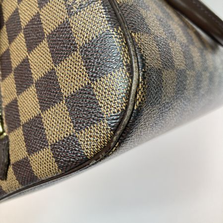  LOUIS VUITTON ルイヴィトン ダミエ リベラMM ハンドバッグ N41434 ブラウン 内側ポケット破れ有