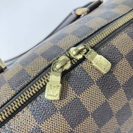  LOUIS VUITTON ルイヴィトン ダミエ リベラMM ハンドバッグ N41434 ブラウン 内側ポケット破れ有