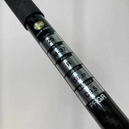  PRGR プロギア SUPER egg スーパーエッグ 7I 25° アイアン M-37 R