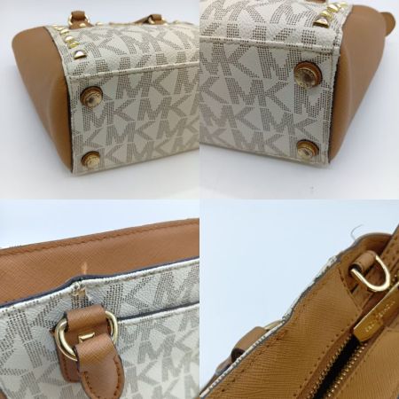  MICHAEL KORS マイケルコース 2WAYショルダーバッグ ハンドバッグ 35F7GD1C1B アイボリー