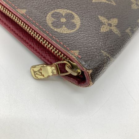  LOUIS VUITTON ルイヴィトン モノグラム チェリー ポルトモネジップ ラウンドファスナー 長財布 M95006 ブラウン