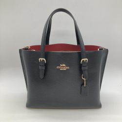 ◎◎ COACH コーチ モリー トート 25 ハンドバッグ C4084 ブラック ストラップ欠品 Cランク