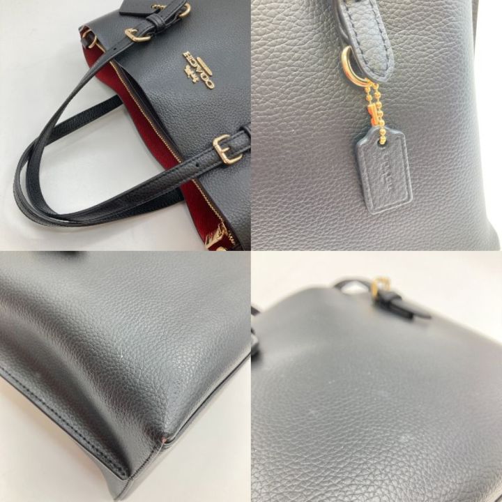 COACH コーチ モリー トート 25 ハンドバッグ C4084 ブラック