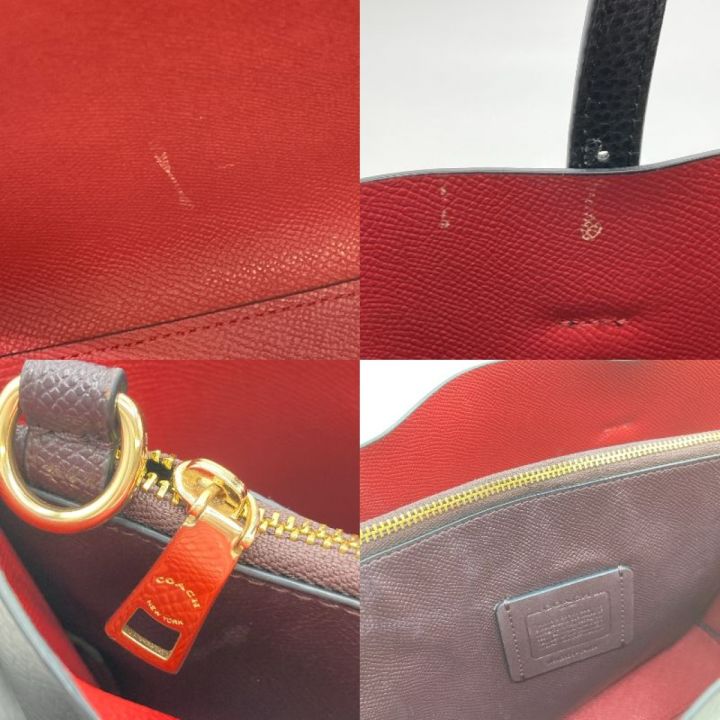 極美品　正規品　COACH コーチ 2way モリー トート25 C4084 COACH コーチ モリー トート 25 ハンドバッグ C4084 ブラック